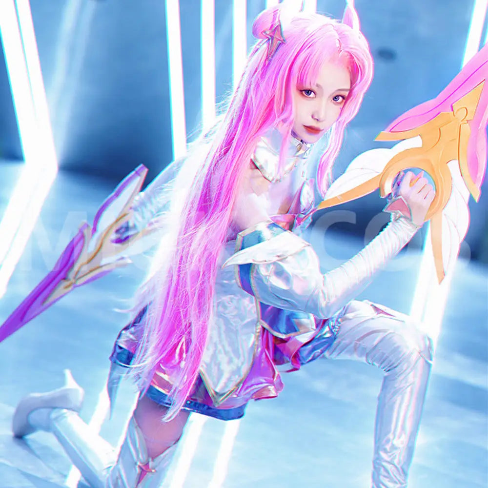 【Pre-Sale】Game League of Legends Cosplay Star Guardian Kaisa Cosplay Costume - Cosplay Costumes