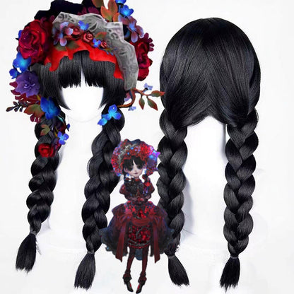 【In Stock】Game Identity Ⅴ Cosplay Miss Pomegranate Plate Cosplay Wig